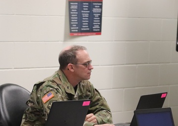 Soldiers participate in training for 89B Senior Leader Course at Fort McCoy