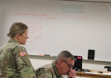 Soldiers participate in training for 89B Senior Leader Course at Fort McCoy