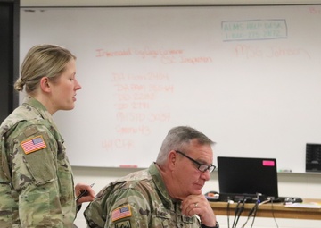 Soldiers participate in training for 89B Senior Leader Course at Fort McCoy