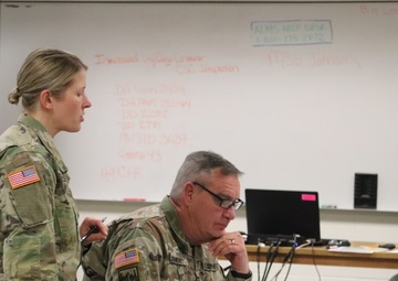 Soldiers participate in training for 89B Senior Leader Course at Fort McCoy