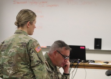 Soldiers participate in training for 89B Senior Leader Course at Fort McCoy