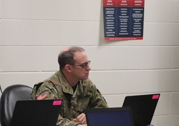 Soldiers participate in training for 89B Senior Leader Course at Fort McCoy