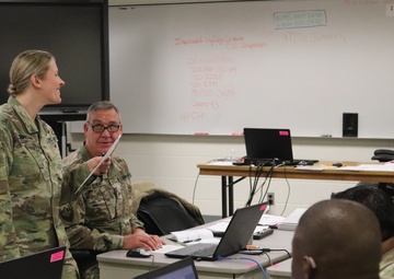 Soldiers participate in training for 89B Senior Leader Course at Fort McCoy