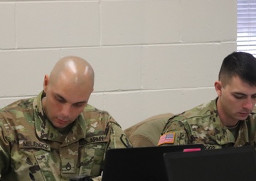 Soldiers participate in training for 89B Senior Leader Course at Fort McCoy
