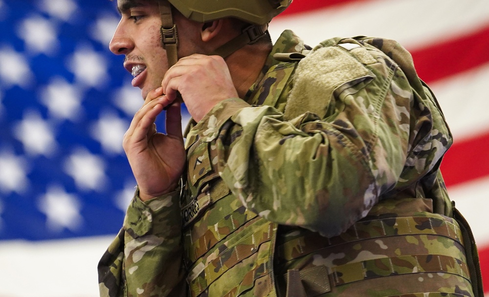 JBER Soldiers Conduct Modern Army Combatives Program Training