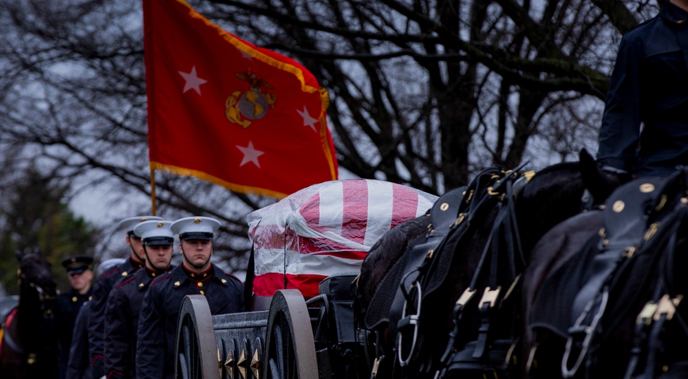 Former Marine Corps Commandant Gen. Paul X. Kelley Laid to Rest
