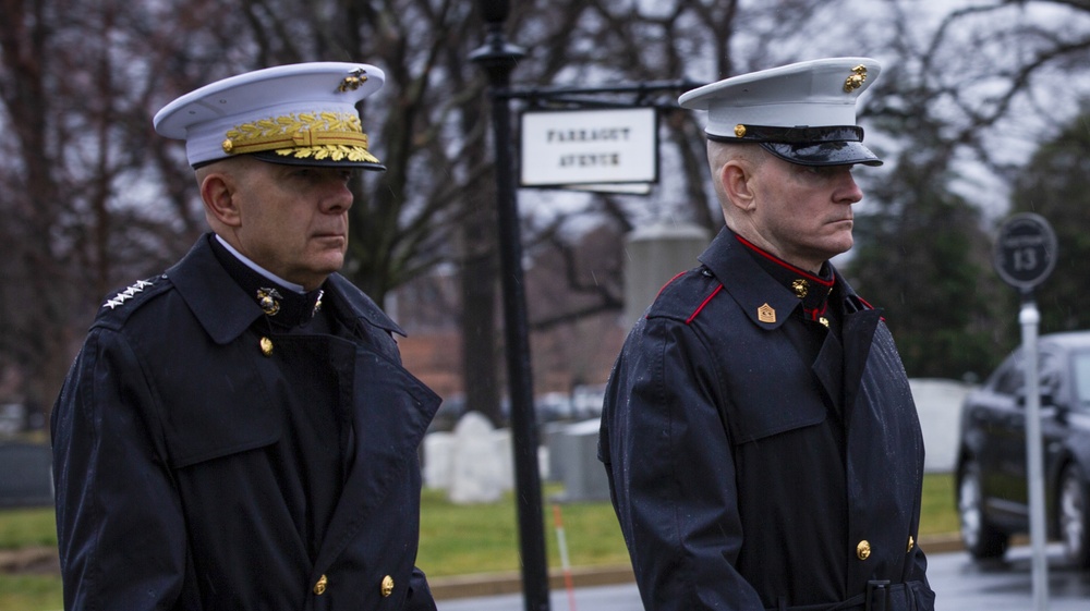 Former Marine Corps Commandant Gen. Paul X. Kelley Laid to Rest