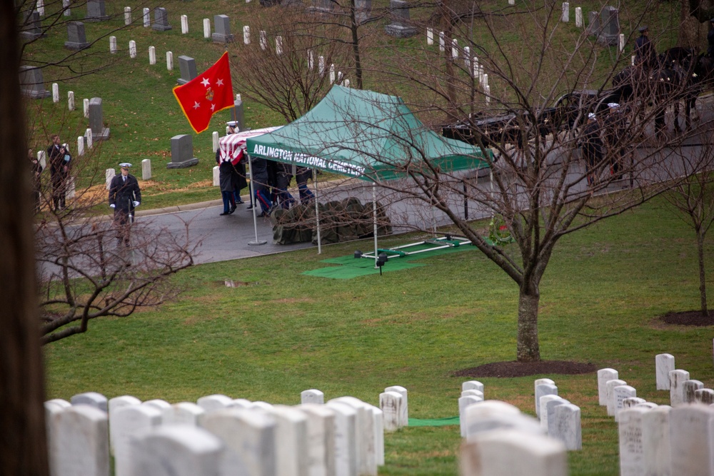 Former Marine Corps Commandant Gen. Paul X. Kelley Laid to Rest