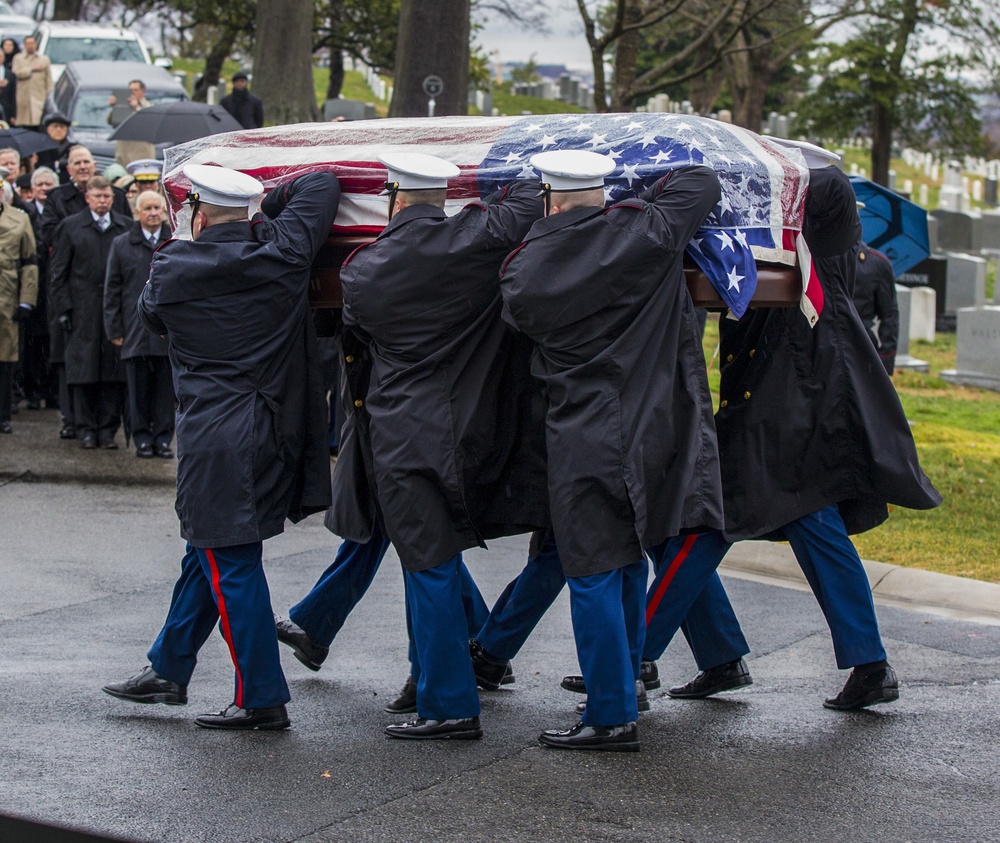 Funeral service for Gen. Paul X. Kelley