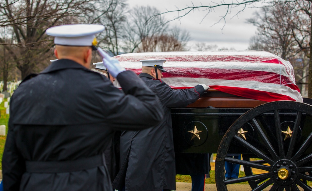 Funeral service for Gen. Paul X. Kelley