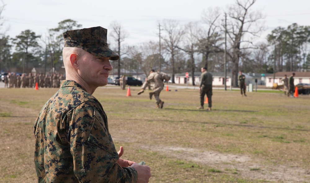 Sergeant Major of the Marine Corps visit