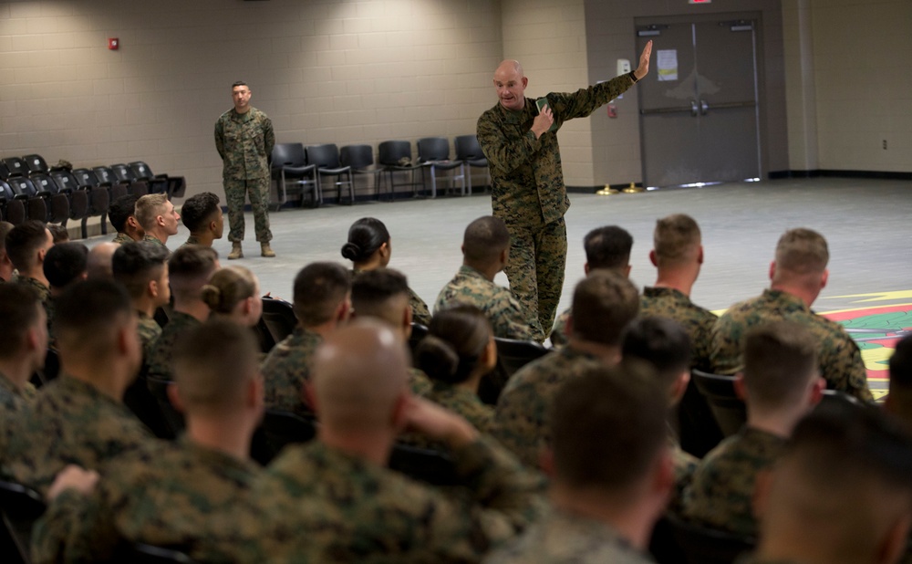 Sergeant Major of the Marine Corps Visit
