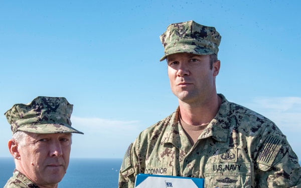 EODMU 11 Sailor is Awarded Silver Star Medal