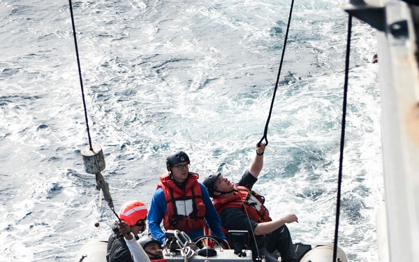 Vella Gulf Conducts Operations in the Atlantic