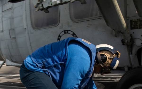 Vella Gulf Conducts Operations in the Atlantic