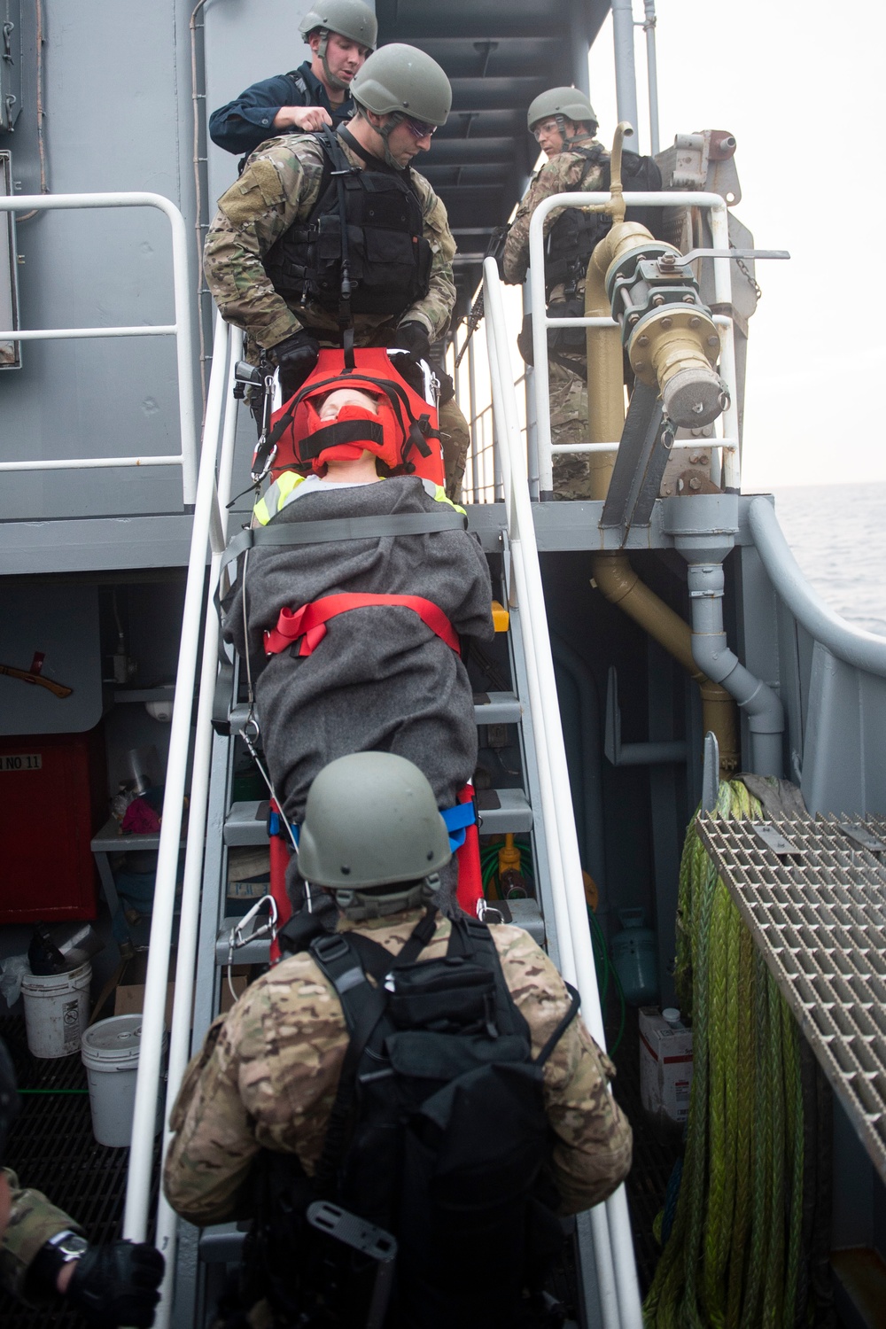 USS Vella Gulf Conducts Operations in the Atlantic Ocean