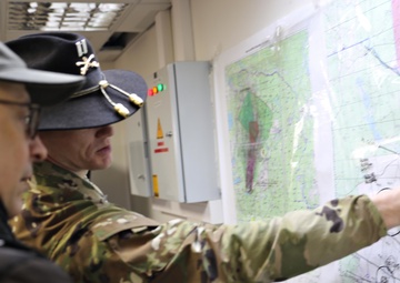 U.S. Ambassador to Lithuania Visits 1-9 CAV's Combined Arms Live Fire Exercise