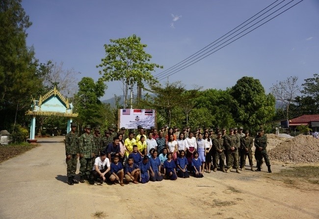 U.S., Thai and Partner-Nation Forces Conduct Engineering Civic Action Projects, Cooperative Health Engagements, Community Relations Before Exercise Cobra Gold 2020