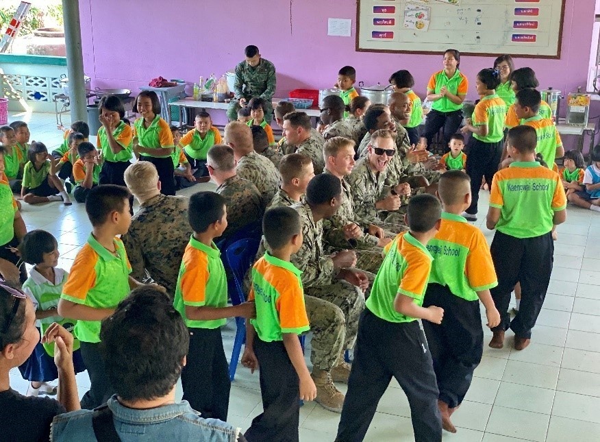 U.S., Thai and Partner-Nation Forces Conduct Engineering Civic Action Projects, Cooperative Health Engagements, Community Relations Before Exercise Cobra Gold 2020