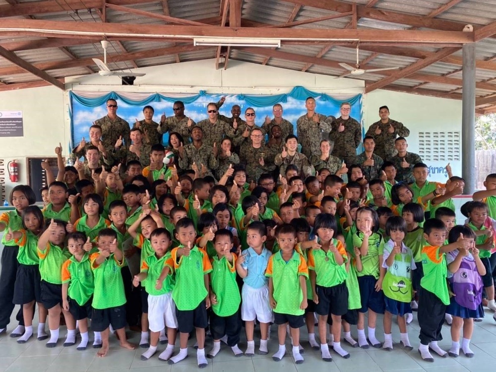 U.S., Thai and Partner-Nation Forces Conduct Engineering Civic Action Projects, Cooperative Health Engagements, Community Relations Before Exercise Cobra Gold 2020