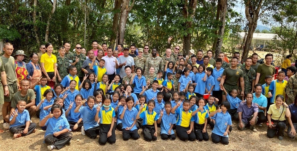 U.S., Thai and Partner-Nation Forces Conduct Engineering Civic Action Projects, Cooperative Health Engagements, Community Relations Before Exercise Cobra Gold 2020