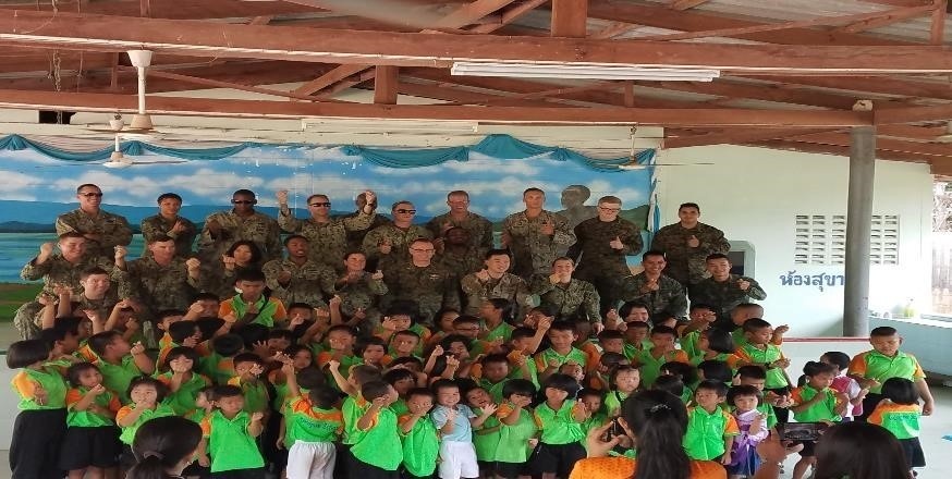 U.S., Thai and Partner-Nation Forces Conduct Engineering Civic Action Projects, Cooperative Health Engagements, Community Relations Before Exercise Cobra Gold 2020