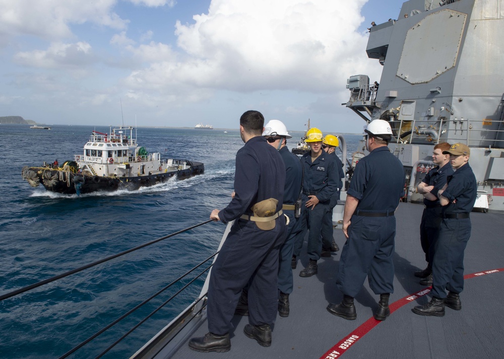 USS Kidd (DDG 100) Guam Port Visit