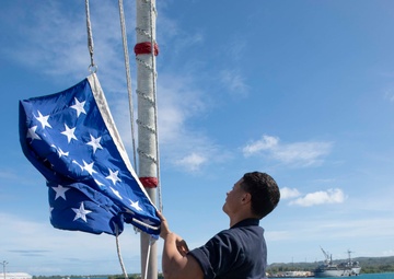 Kidd Arrives in Guam for Port Visit