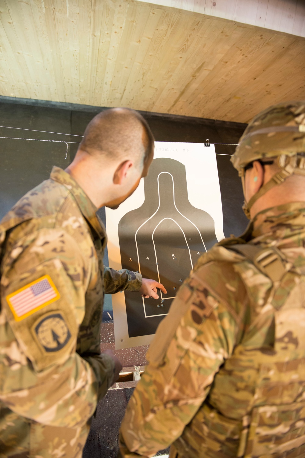 AFNORTH Soldiers train with new M17 Pistol