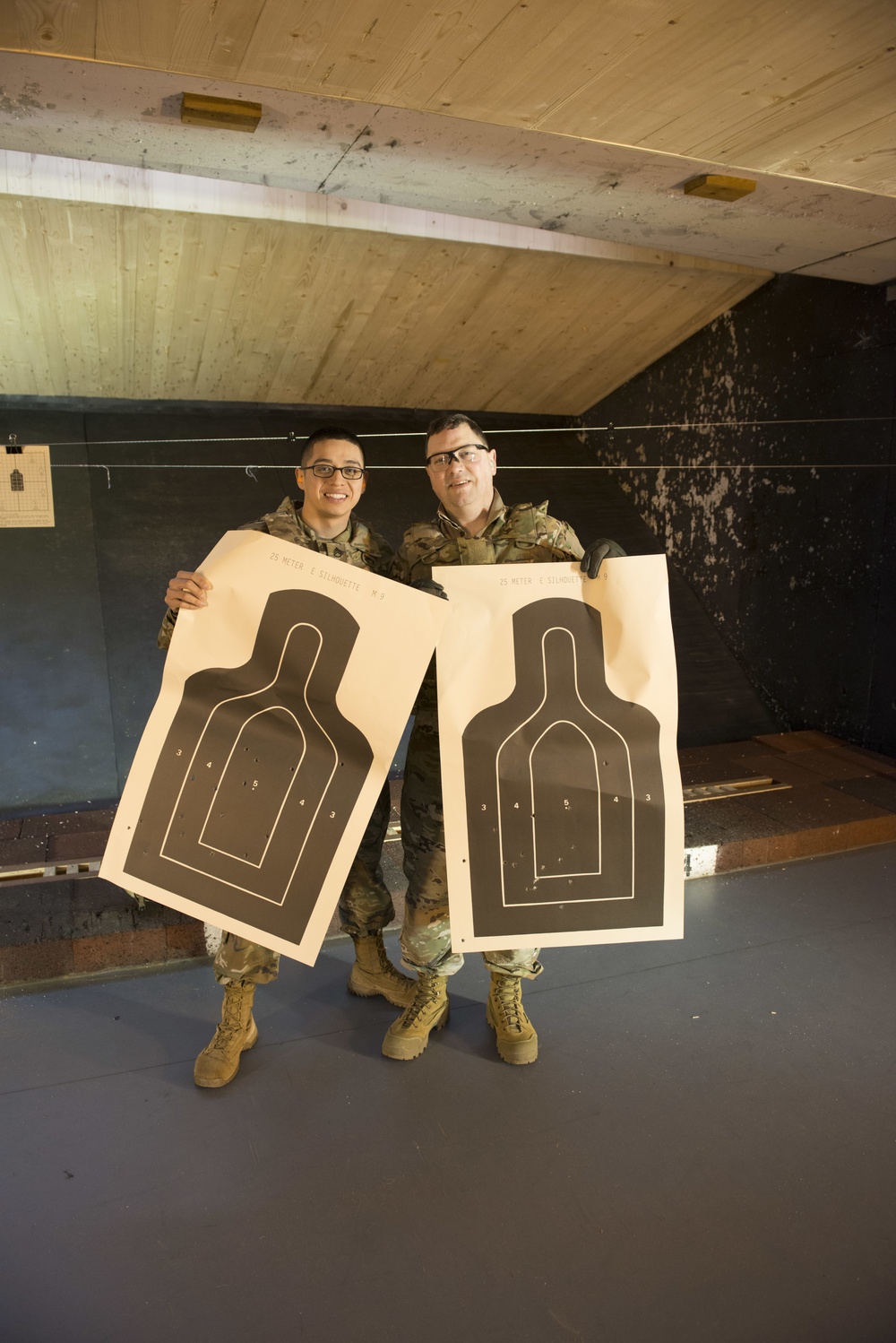 AFNORTH Soldiers train with new M17 Pistol