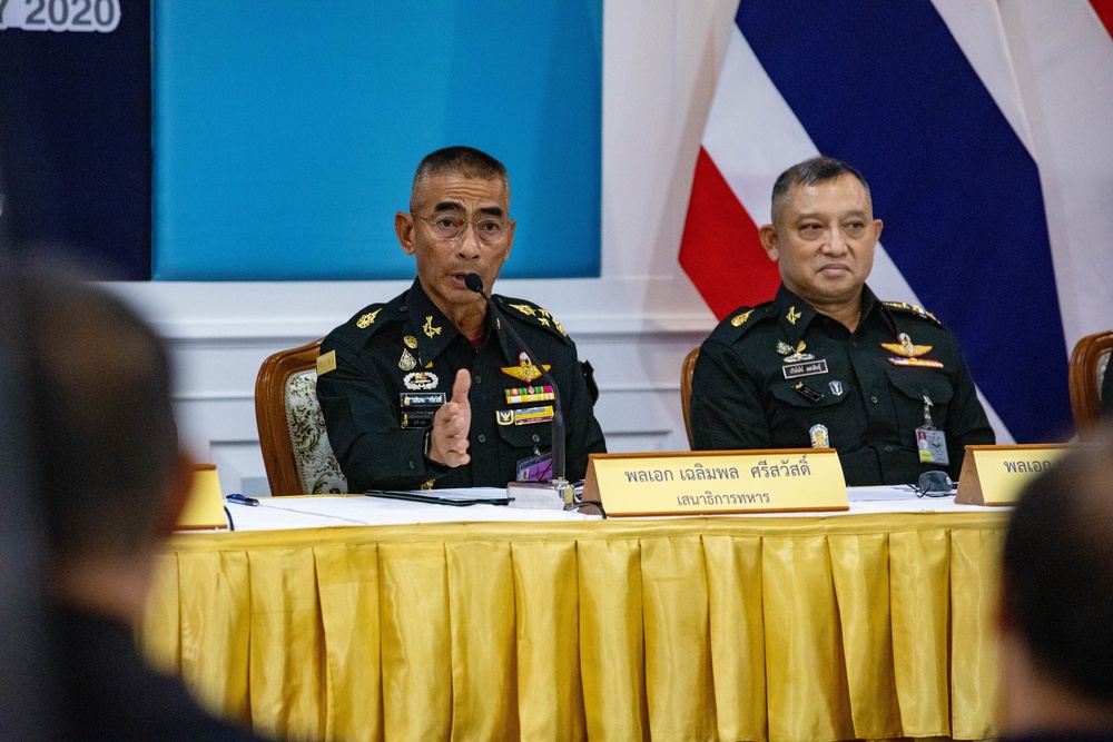 Cobra Gold 2020 Press Conference