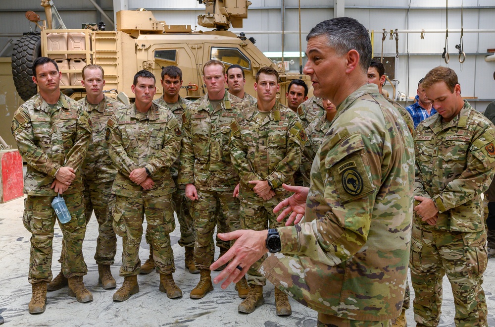 AFRICOM commander visits Kenyan Defense Force installation