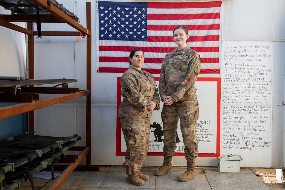One mission, many faces- Sgt. Christina Cordova and Spc. Lisa Johnson