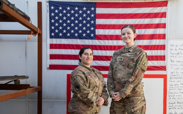 One mission, many faces- Sgt. Christina Cordova and Spc. Lisa Johnson