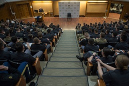 WWII veteran at USMA