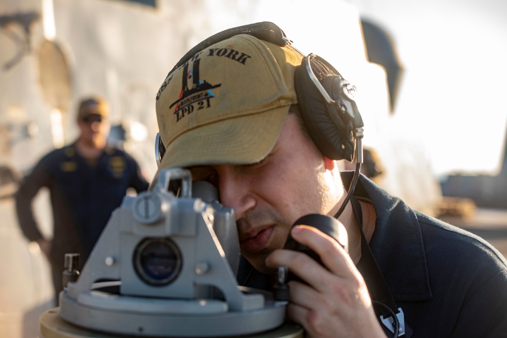 USS New York pulls into Duqm, Oman