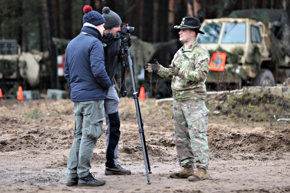 1st Battalion, 9th Cavalry Regiment Combined Arms Live Fire Exercise, Day Two