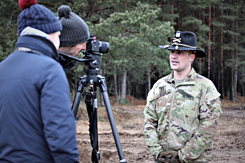 1st Battalion, 9th Cavalry Regiment Combined Arms Live Fire Exercise, Day Two