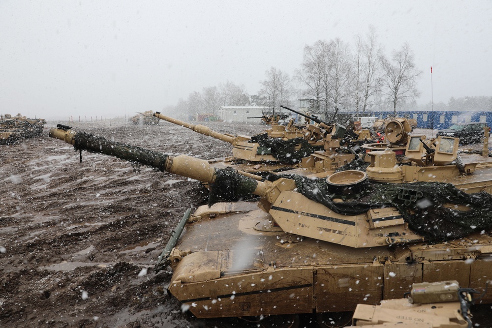 1st Battalion, 9th Cavalry Regiment Combined Arms Live Fire Exercise, Day Two