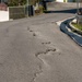 Road Damage from Quake