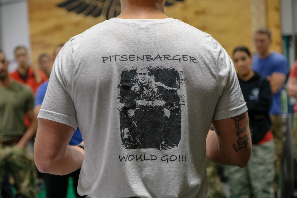 Memorial Workout by the 306th Rescue Squadron for A1C William Pitsenbarger