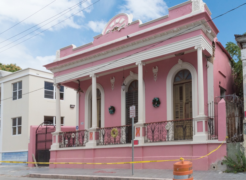 Home Damaged by Quake