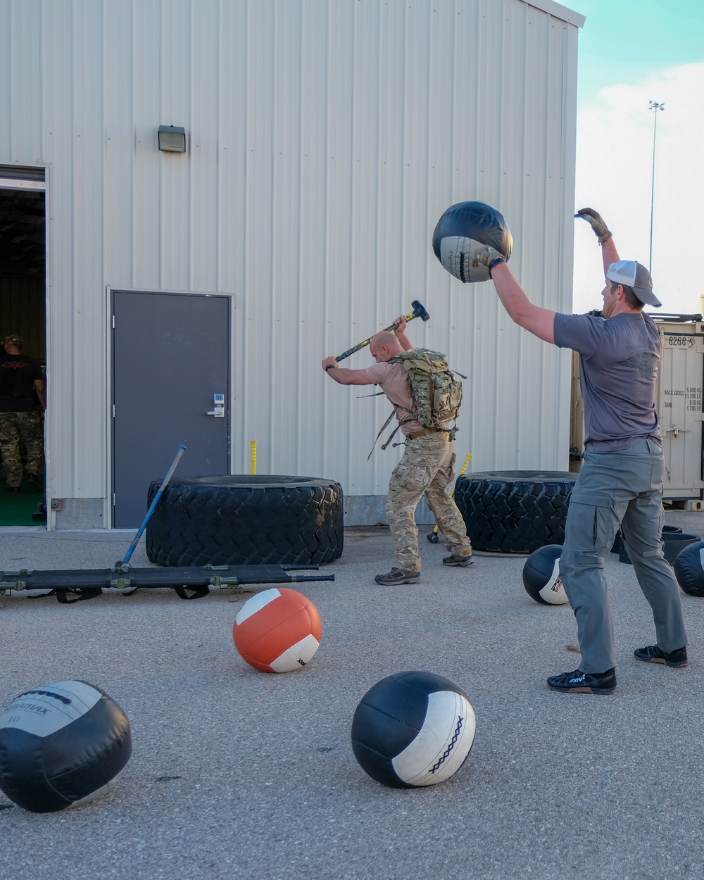 Monster Mash: Memorial Workout by the 306th Rescue Squadron for A1C William Pitsenbarger