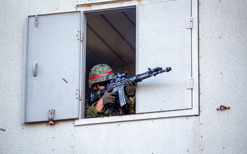 Iron Fist 2020: Japan Ground Self-Defense Force soldiers conduct urban operations training