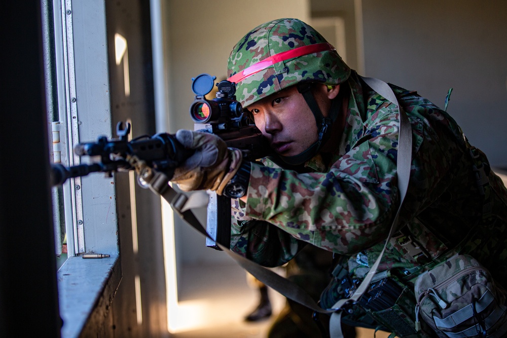 Iron Fist 2020: Japan Ground Self-Defense Force soldiers conduct urban operations training