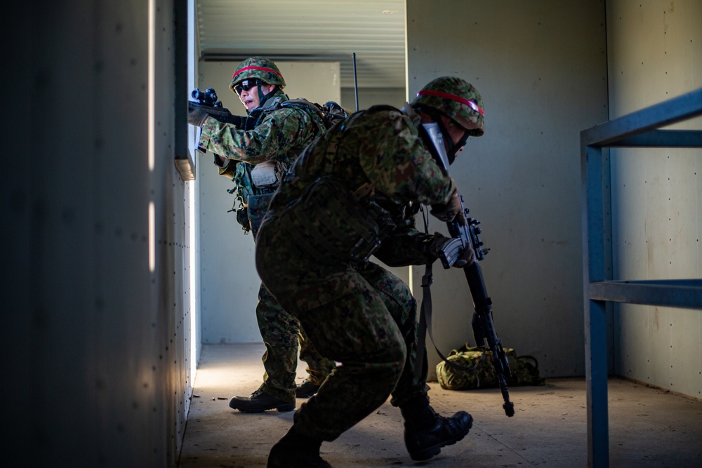 Iron Fist 2020: Japan Ground Self-Defense Force soldiers conduct urban operations training