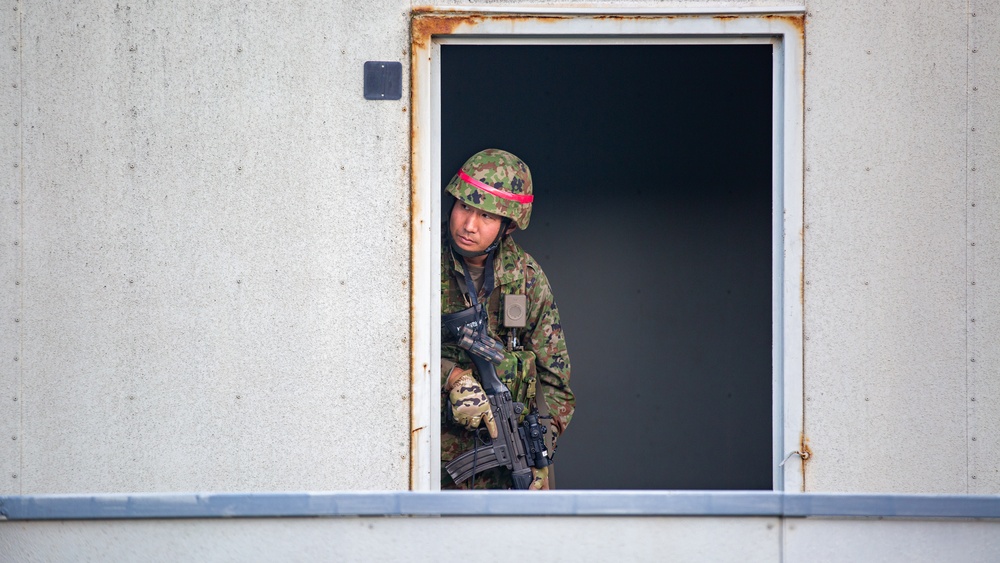 Iron Fist 2020: Japan Ground Self-Defense Force soldiers conduct urban operations training