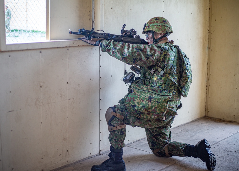 Iron Fist 2020: Japan Ground Self-Defense Force soldiers conduct urban operations training