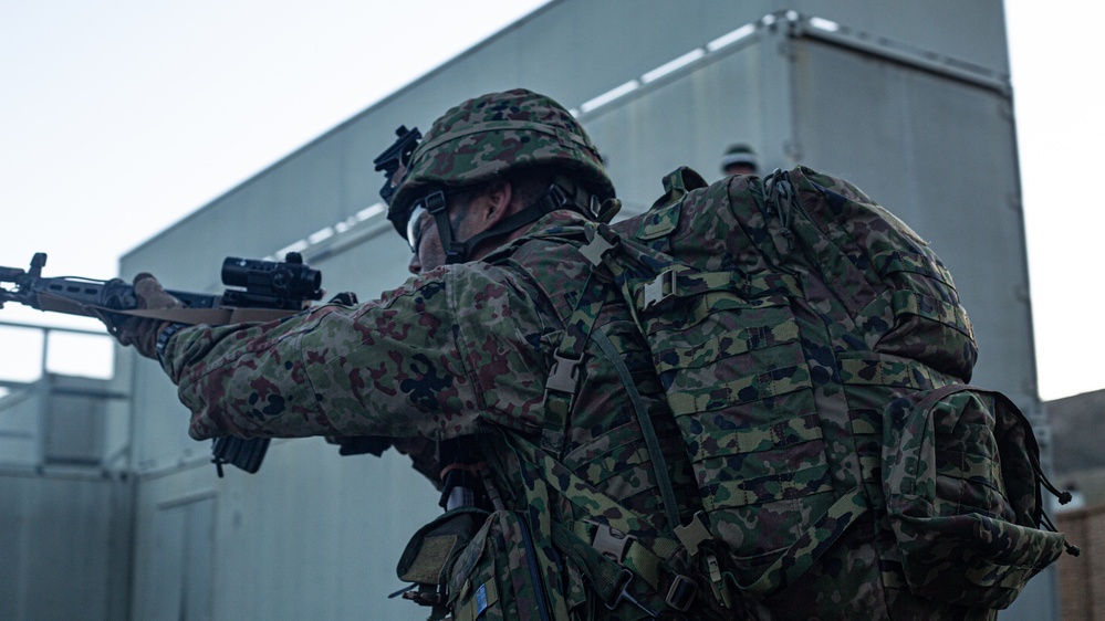 Iron Fist 2020: Japan Ground Self-Defense Force soldiers conduct urban operations training