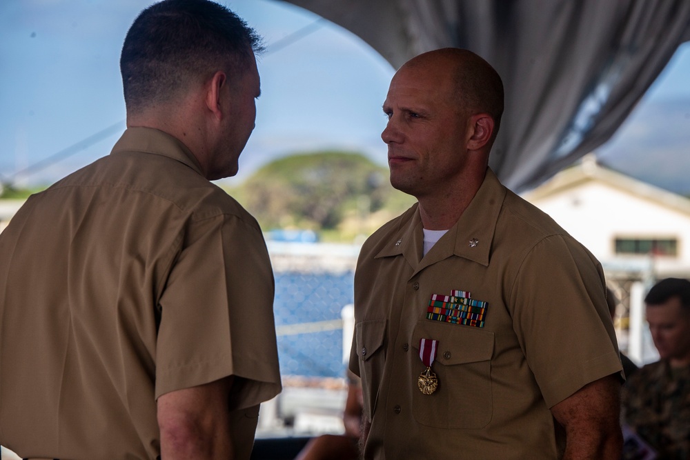 Lt. Col. William Smith retirement ceremony